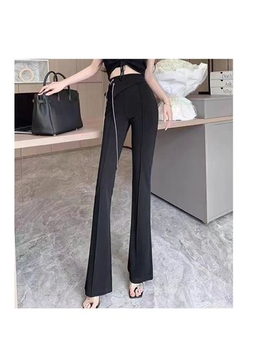 【鑫丽铭】K726喇叭裤春装