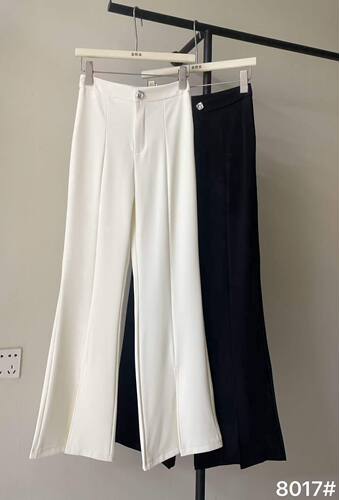 【堂家TXQ】8017喇叭裤高腰裤泉熙正品女装夏装