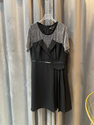 【实体店】同步88363夏装中长款时尚连衣裙女正品