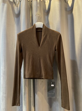 冬上新！【ELEVEN-11】V领上衣打底小衫  11188#  LKZ