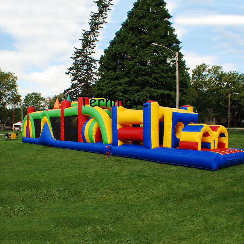 充气城堡室外大型陆地蹦床闯关冲关障碍赛亲子活动趣味道具嘉年华