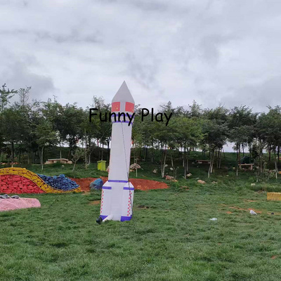 充气月球星球仿真火箭航天飞船飞机飞碟模型宇航员气模太空人卡通