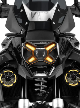 LoneRider大灯保护 BMW 宝马R1300GS大灯保护罩黄色透明罩