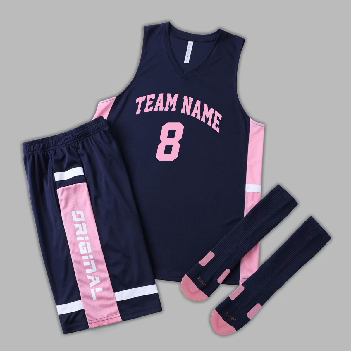 篮球服套装男定制德鲁联赛哈登球衣女高校系列比赛队服透气大码夏49.00元包邮