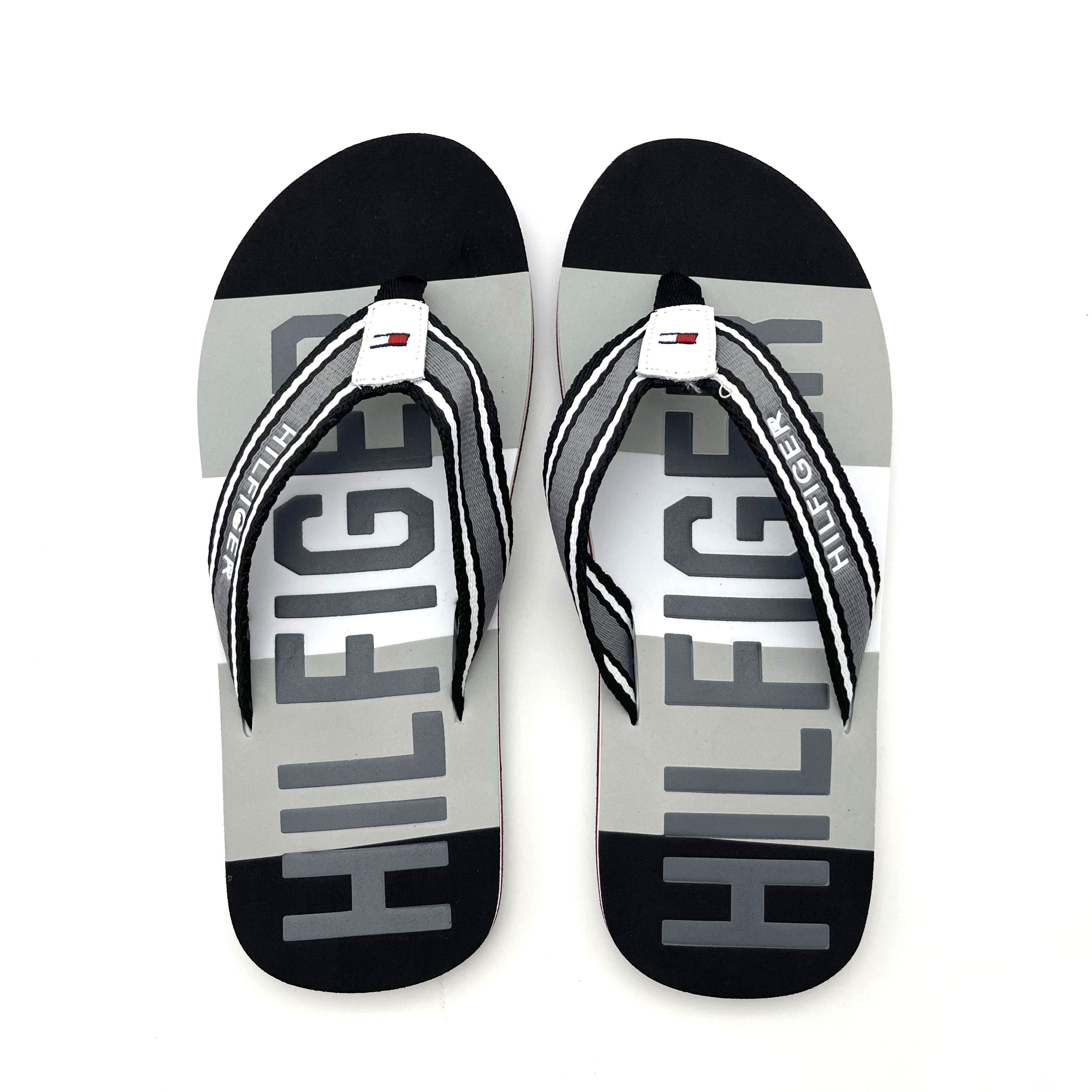 thumbnail for European and American Style Non-Slip and Wear-Resistant Beach Sandals for Outdoor Wear, Stylish and Trendy Large Size Men's Flip-Flops