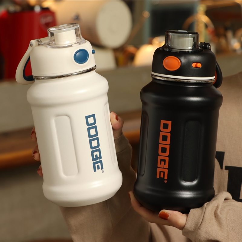 高颜值简约大方保温杯304不锈钢