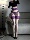 Hot Girl Diary CL "Hibiscus" Фиолетовые чулки на подтяжках Aurora, цельные блестящие чулки, Кружевные чулки, Сексуальные черные шелковые чулки mini 3