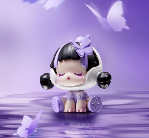 正品泡泡玛特POP MART上海城市系列蝴蝶小姐sp萌粒玩具摆件潮玩