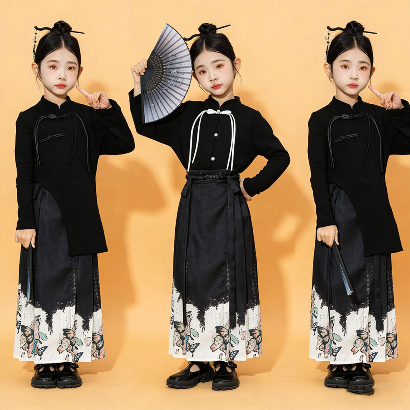 青苹果乐园儿童舞蹈演出服元旦