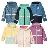 2025儿童雨衣春秋加绒PU上衣男女童幼儿园宝宝2 8岁防水雨衣外套