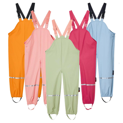 儿童春夏薄款背带防水裤