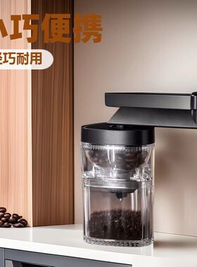 手磨磨豆机家用小型咖啡不锈钢便携手磨咖啡机全自动咖啡豆研磨机