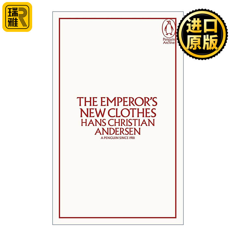 英文原版 The Emperor's New Clothes 皇帝的新衣 安徒生 企鹅经典文学90周年纪念系列 英文版 进口英语原版书籍 - 实物图