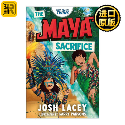 英文原版 Time Travel Twins The Maya Sacrifice 时间旅行双胞胎 玛雅人的牺牲 儿童历史小说 英文版 进口英语原版书籍