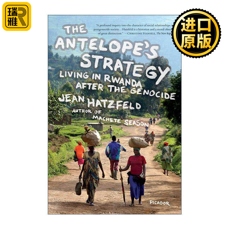 英文原版 The Antelope's Strategy 羚羊战略 卢旺达大屠杀之后的幸存者回忆录 2007年法国美第奇奖 英文版 进口英语原版书籍