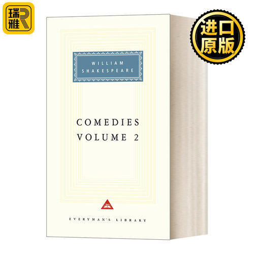 Comedies Vol. 2 Shakespeare 威廉 莎士比亚喜剧 卷二 人人图书馆收藏版 精装