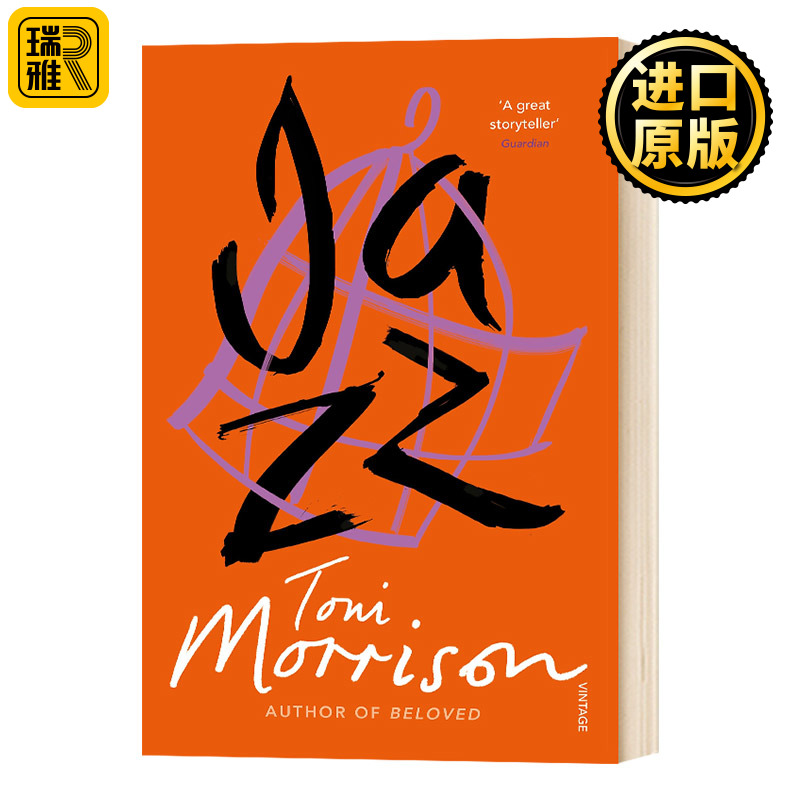 爵士乐 Jazz英文原版小说托妮莫里森 Toni Morrison宠儿Beloved蓝色的眼睛The Bluest Eye所罗门之歌作者全英文版进口英语书籍