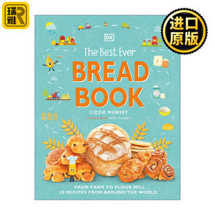 食谱 Bread 面包书 从农场到面粉厂 有史以来至好 Ever Book 精装 The 来自世界各地 Best