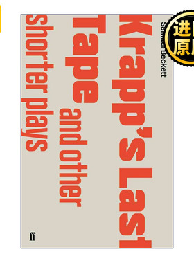 正版 Krapp's Last Tape and Other Dramatic Pieces 英文原版 进口英语书籍