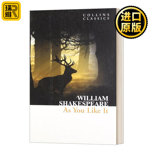 As You Like It皆大欢喜 莎士比亚 Collins Classics 柯林斯经典系列 英文原版