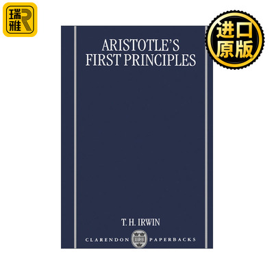 Aristotle's First Principles 亚里士多德的首要原则 亚里士多德观点分析 Terence Irwin