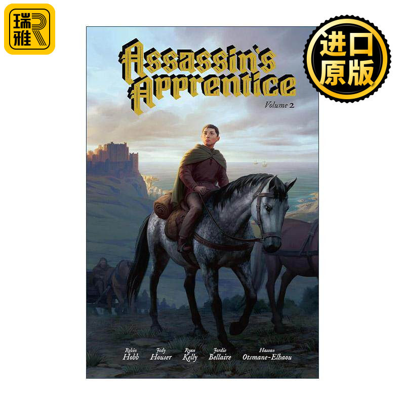 英文原版 Assassin's Apprentice Volume 2 The Graphic Novel 刺客学徒漫画2 罗宾霍布刺客正传系列1 英文版 进口英语原版书籍