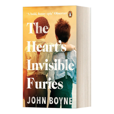 英文原版小说 The Heart's Invisible Furies 心中隐藏的愤怒  约翰?伯恩 英文版 进口英语原版书籍