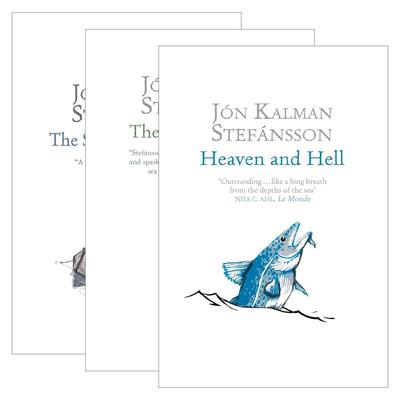 英文原版 Heaven and Hell/The Sorrow of Angels/The Heart of Man 冰岛三部曲系列3册 Jon Kalman Stefansson 英文版 进口书籍