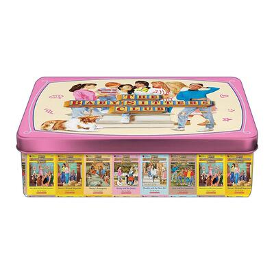 英文原版 Baby-sitters Club Retro Tin Boxset 2 保姆俱乐部铁盒装 友谊篇6册 英文版 进口英语原版书籍