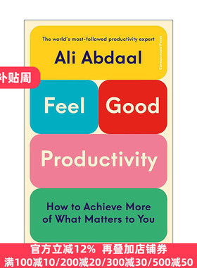 正版 FeelGood Productivity 英文原版 进口英语书籍