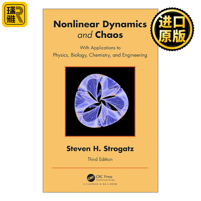 英文原版 Nonlinear Dynamics and Chaos 非线性动力学与混沌 第3版 英文版 进口英语原版书籍