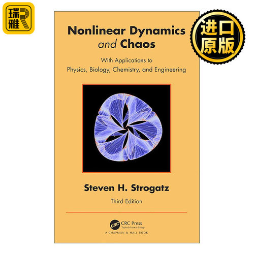 英文原版 Nonlinear Dynamics and Chaos 非线性动力学与混沌 第3版 英文版 进口英语原版书籍