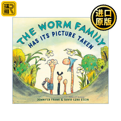 英文原版书 The Worm Family Has Its Picture TakenDavid Ezra Stein