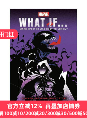 英文原版 Marvel What If Marc Spector Was Host to Venom 漫威 如果 月光骑士是毒液的宿主呢 Michael Chen 进口英语原版书籍