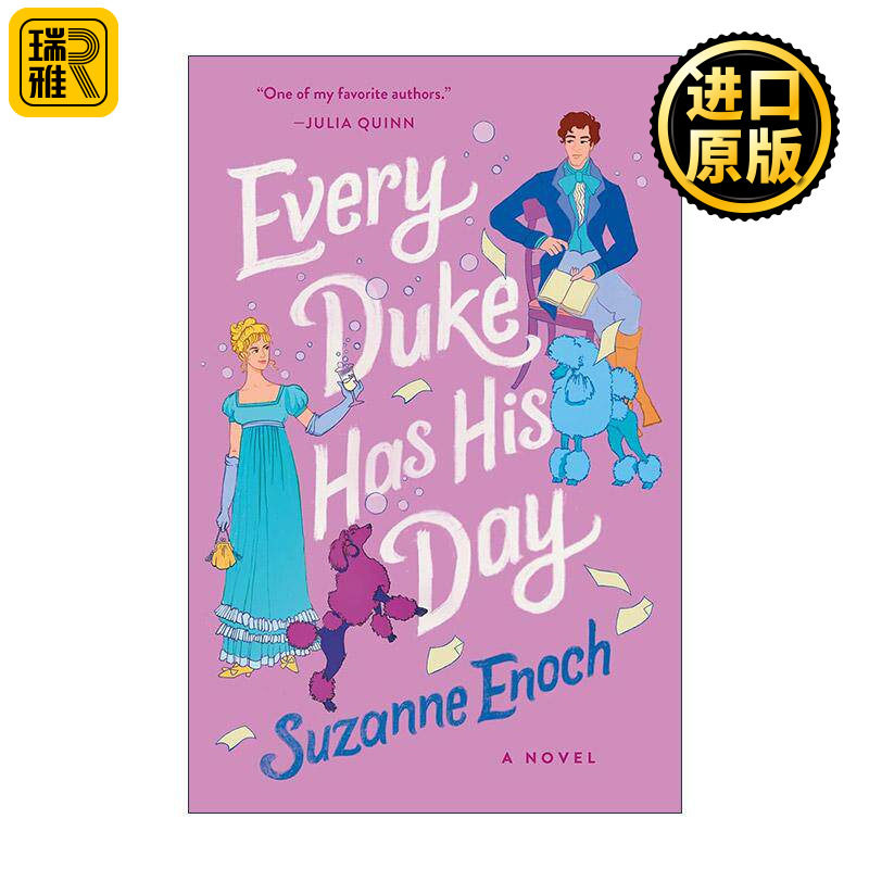 英文原版 Every Duke Has His Day 毒舌公爵遇上明媚交际花 古代言情小说 英文版 进口英语原版书籍
