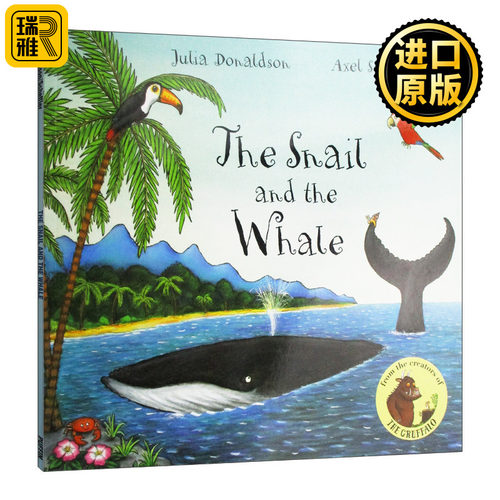 The Snail and the Whale 蜗牛和鲸鱼 英文原版儿童绘本