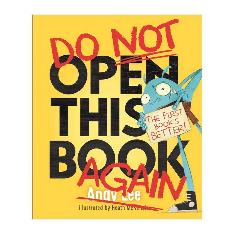 英文原版 Do Not Open This Book Again 不要再打开这本书 儿童幽默趣味绘本 英文版 进口英语原版书籍
