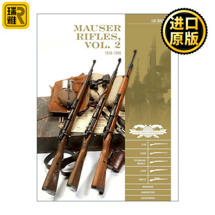 1945年 Guillou 全彩图册指南 卷二 精装 Vol. 毛瑟步枪 Luc Mauser 1918 Rifles