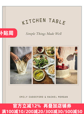 英文原版 Kitchen Table 厨房餐桌 精装美食烹饪书 来自爱丁堡网红烘焙店Twelve Triangles 英文版 进口英语原版书籍