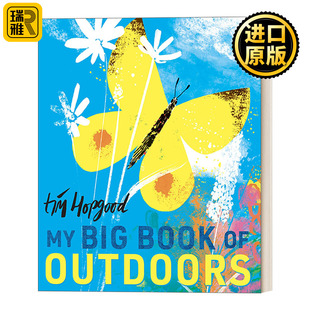 Outdoors 儿童精装 Big 绘本 走出户外探索四季 Book 户外活动大书 我