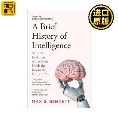 英文原版 A Brief History of Intelligence 智力进化简史 Max Bennett 英文版 进口英语原版书籍