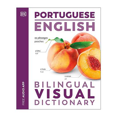 原版 Portuguese English Bilingual Visual Dictionary DK图解葡萄牙语英语双语词典 进口原版书籍