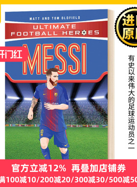 超级足球明星人物传记 梅西 英文原版 Messi Ultimate Football Heroes  全英文版 Matt Oldfield 进口原版英语书籍