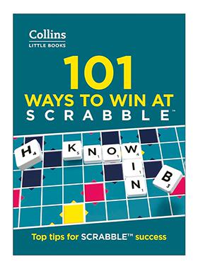 英文原版 Collins 101 Ways to Win at Scrabble 拼字制胜101招 第三版 英国拼字玩家 英文版 进口英语原版书籍