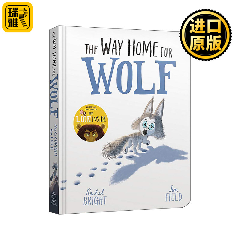 The Way Home for Wolf Board Book Rachel Bright-封面