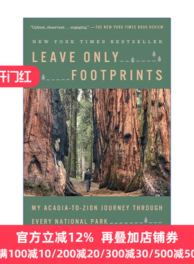 Leave Only Footprints 只留下足迹 穿越每个国家公园 游记 Conor Knighton