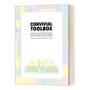英文原版 Convivial Toolbox 欢乐工具箱 服务设计 设计前端的服务对象调查 英文版 Liz Sanders 进口英语原版书籍