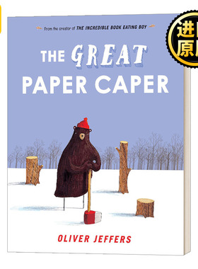 The Great Paper Caper Oliver Jeffers儿童绘本