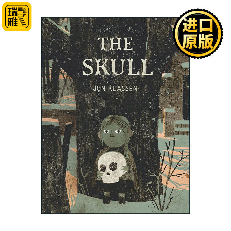 英文原版 The Skull 骷髅头 蒂罗尔民间传说 儿童艺术精装绘本 凯迪克大奖作家 Jon Klassen 英文版 进口英语原版书籍