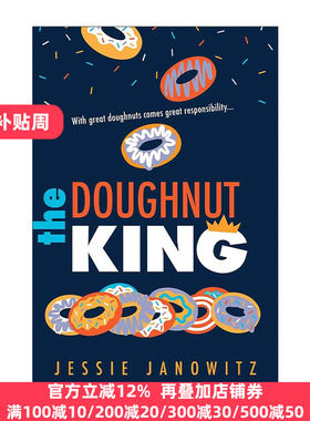 英文原版 The Doughnut King 甜甜圈之王 甜甜圈之道续篇 儿童小说 Jessie Janowitz 英文版 进口英语原版书籍